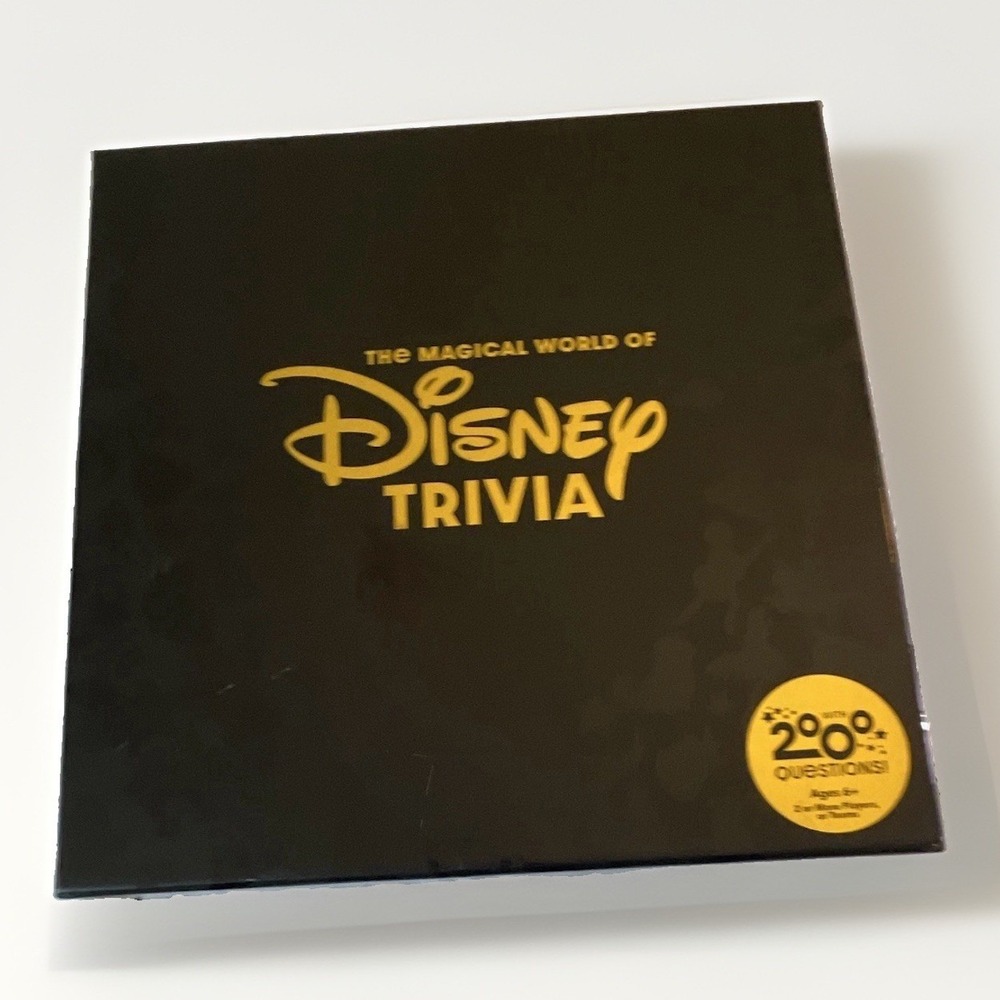The Magical World‎ of Disney Trivia Game 2022  Family Fun Open Box